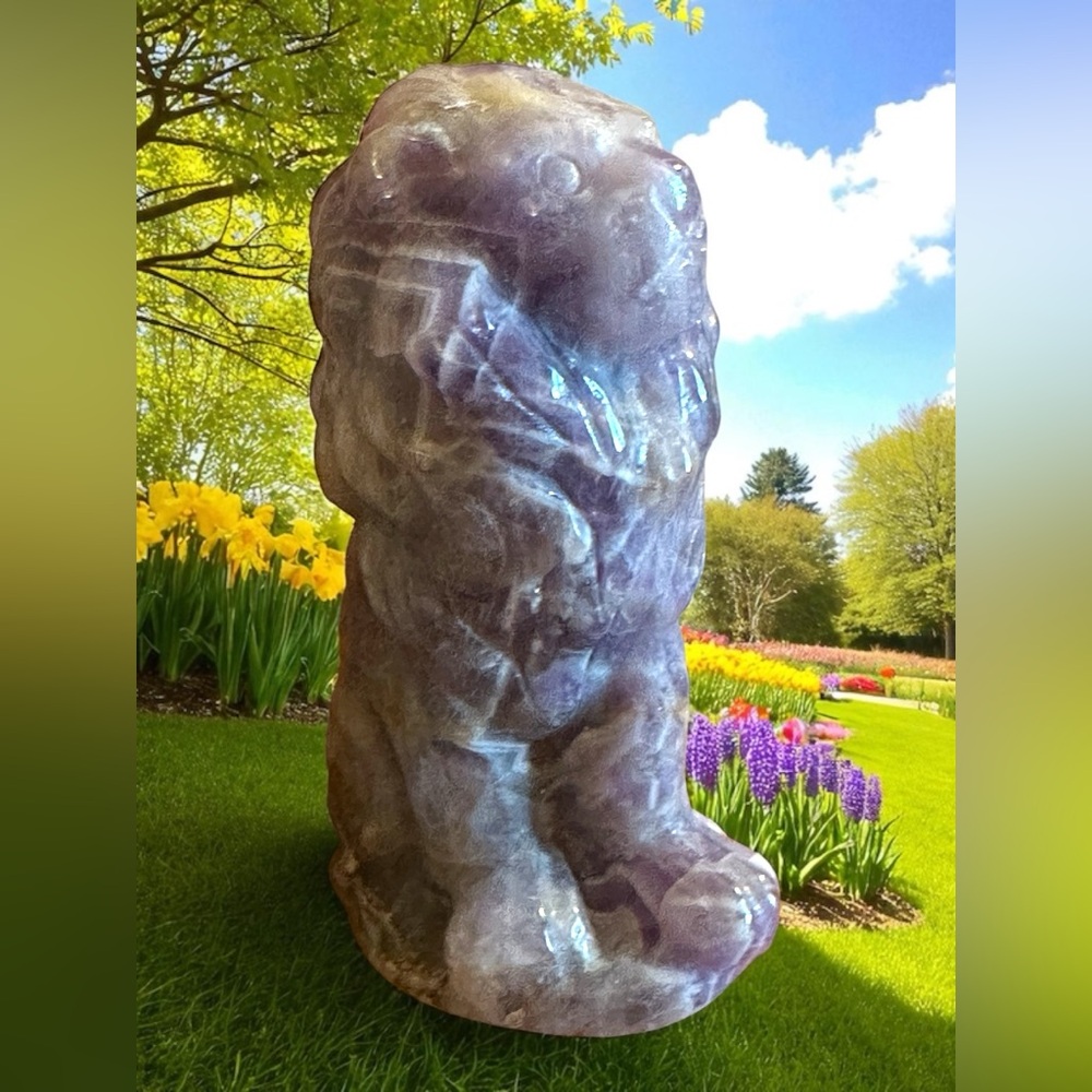 Amethyst Crystal Lion